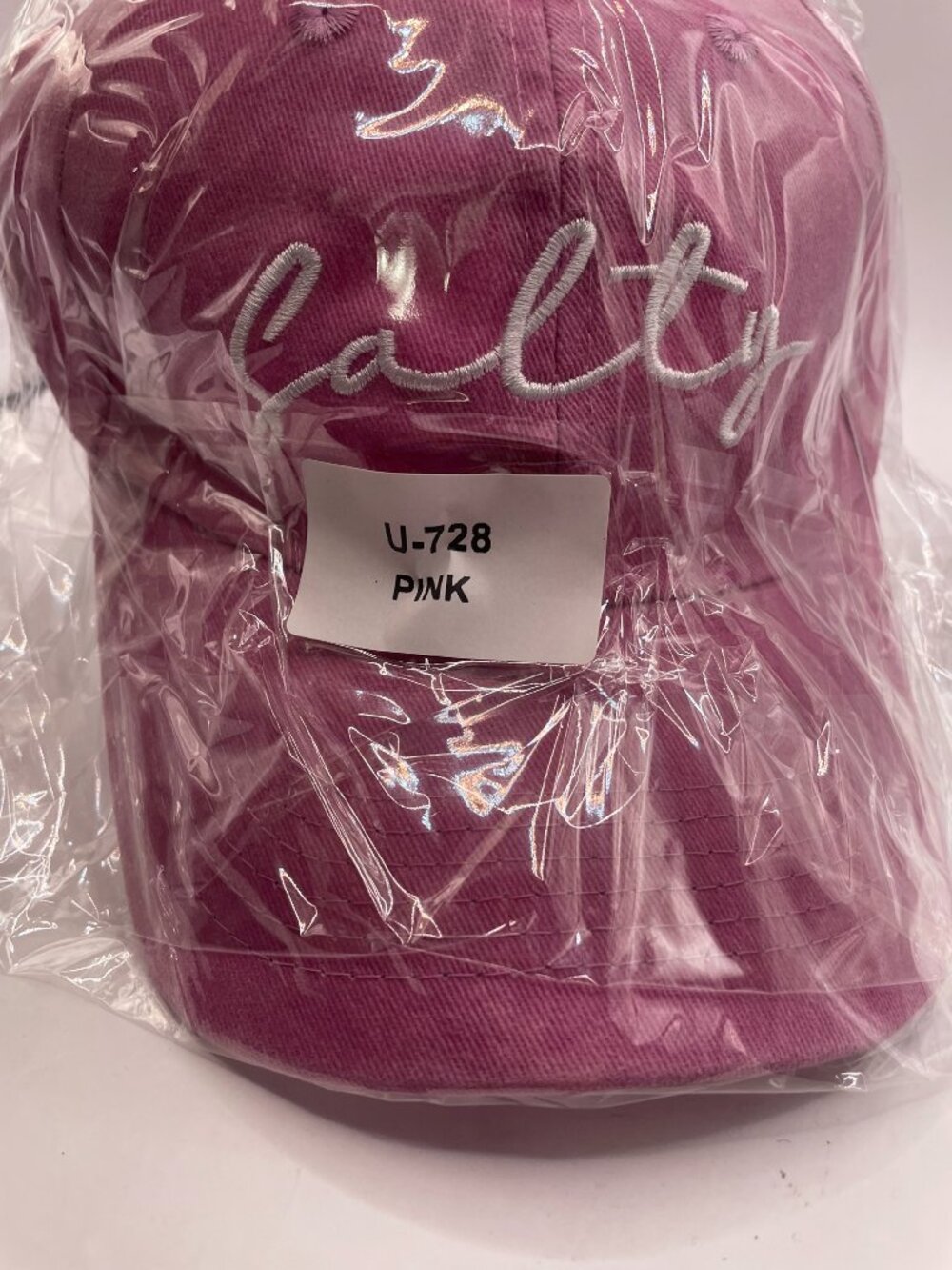 Zenana Pink Salty Hat - Picture 4 of 4